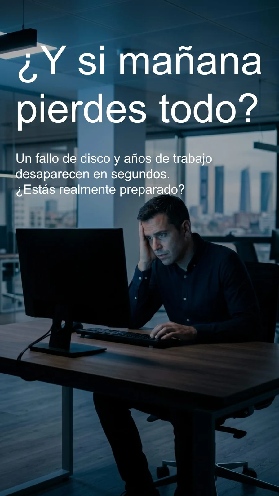 Pérdida de datos por fallo de disco duro